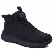 C9427-3 Чёр 41-1,42-2,43-2,44-2,45-1 Strobbs Ботинки Повсед Оксфорд Иск.мат, Нат.шерсть, ЭВА,ТПР,ТПУ вставка Зима Муж