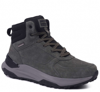 C9414-19 хаки 41-1,42-2,43-2,44-2,45-1 Strobbs Ботинки Повсед Оксфорд Нат.кожа, Нат.мех, ЭВА,Резина,ТПУ вставка Зима Муж