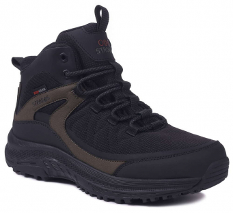 B9422-12 Чёр 40-2,41-2,42-2,43-2 Strobbs Ботинки Повсед Оксфорд Иск.мат, Thinsulate, ЭВА,Резина Зима Муж