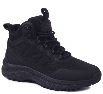 F8521-3 Чёр 36-1,37-2,38-2,39-2,40-1 Strobbs Ботинки Повсед Оксфорд Иск.мат, Thinsulate, ЭВА,Резина Зима Муж