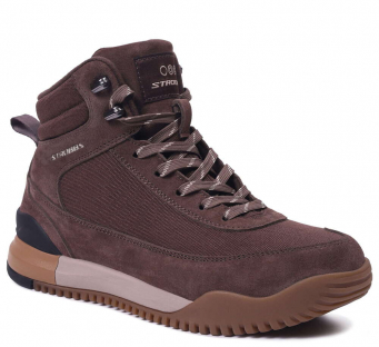 F8545-17 Кор 36-1,37-2,38-2,39-2,40-1 Strobbs Ботинки Повсед Оксфорд Иск.мат, Thinsulate, ЭВА,Резина,ТПУ вставка Зима Муж