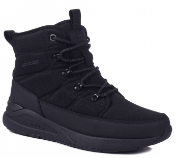 C9429-3 Чёр 41-1,42-2,43-2,44-2,45-1 Strobbs Ботинки Повсед Дутики Иск.мат, Thinsulate, ЭВА,Резина,ТПУ вставка Зима Муж