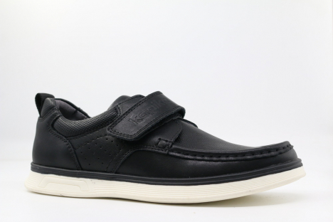 231148-1 Чёр 31-1,32-1,33-1,34-1,35-1,36-1,37-1 Kapika П/ботинки Школа Дерби Нат.кожа, Кожподклад, ТЭП (термоэластопласт) В/О Муж