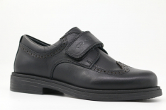 231193т-1 Чёр 31-1,32-1,33-1,34-1,35-1 Kapika П/ботинки Школа Дерби Нат.кожа, Кожподклад, ТЭП (термоэластопласт) В/О Муж