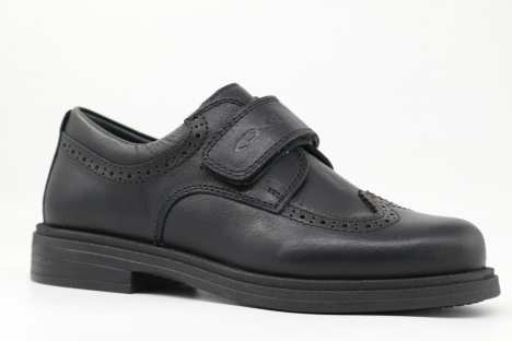 231193т-1 Чёр 31-1,32-1,33-1,34-1,35-1 Kapika П/ботинки Школа Дерби Нат.кожа, Кожподклад, ТЭП (термоэластопласт) В/О Муж