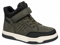 59-0916A хаки 33-2,34-2,35-2,36-3,37-3 Indigo kids Ботинки Повсед Дерби Иск.мат, Байка/Флис, ТЭП В/О Муж