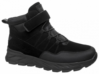 59-1011C Чёр 35-2,36-2,37-2,38-2,39-2 Indigo kids Ботинки Повсед Оксфорд Иск.мат, Нат.шерсть, ТЭП Зима Муж