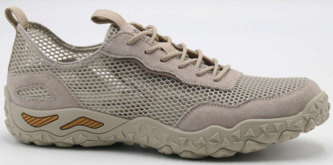 C3875-25 Беж 41-1,42-2,43-2,44-2,45-1 Strobbs П/ботинки Актив.отдых Кроссовки Нат.кожа, Без подклада, Резина Лето Муж