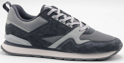 C3879-1 Сер 41-1,42-2,43-2,44-2,45-1 Strobbs П/ботинки Актив.отдых Кроссовки Нат.кожа, Текстиль, ЭВА,Резина,ТПУ вставка В/О Муж