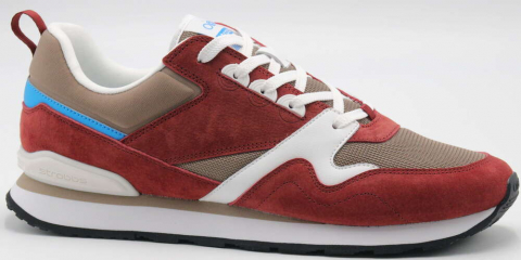 C3879-17 Крас 41-1,42-2,43-2,44-2,45-1 Strobbs П/ботинки Актив.отдых Кроссовки Нат.кожа, Текстиль, ЭВА,Резина,ТПУ вставка В/О Муж