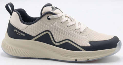 F7723-16 Бежевый/Чёрный 36-1,37-2,38-2,39-2,40-1 Strobbs П/ботинки Актив.отдых Кроссовки Текстиль, Текстиль, ЭВА,Резина В/О Муж