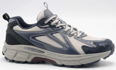 C3886-16 Бежевый/Серый 41-1,42-2,43-2,44-2,45-1 Strobbs П/ботинки Актив.отдых Кроссовки Иск.мат, Текстиль, ЭВА,Резина,ТПУ вставка В/О Муж