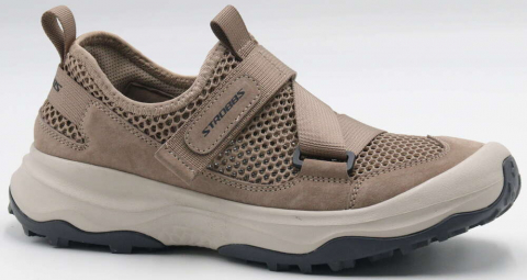 C3891-25 Беж 41-1,42-2,43-2,44-2,45-1 Strobbs П/ботинки Актив.отдых Кроссовки Нат.кожа, Без подклада, ЭВА,Резина Лето Муж