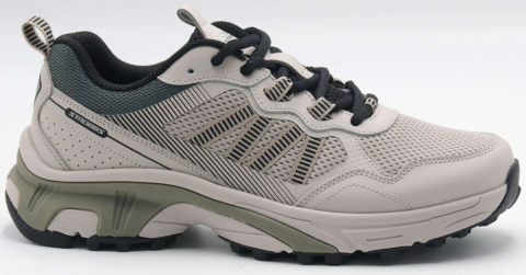 C3894-25 Беж 41-1,42-2,43-2,44-2,45-1 Strobbs П/ботинки Актив.отдых Кроссовки Нат.кожа, Текстиль, ЭВА,Резина,ТПУ вставка В/О Муж