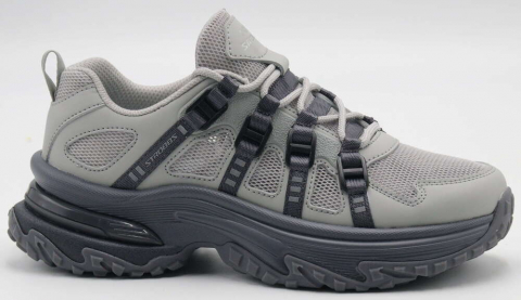F7729-10 Сер 36-1,37-2,38-2,39-2,40-1 Strobbs П/ботинки Актив.отдых Кроссовки Иск.мат, Текстиль, ПУ,ТПУ вставка В/О жен