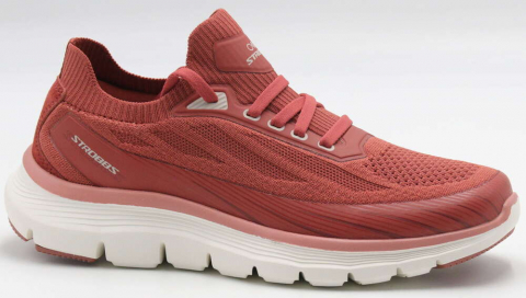 F7735-11 Крас 36-1,37-2,38-2,39-2,40-1 Strobbs П/ботинки Актив.отдых Кроссовки Текстиль, Текстиль, ЭВА,Резина Лето жен