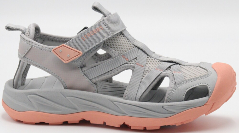 F7808-4 Сер 36-1,37-2,38-2,39-2,40-1 Strobbs Туфли Актив.отдых Сандалеты Иск.мат, Текстиль, ЭВА,Резина Лето жен