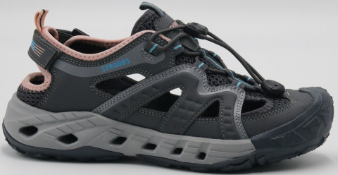 F7809-1 Сер 36-1,37-2,38-2,39-2,40-1 Strobbs Туфли Актив.отдых Сандалеты Иск.мат, Текстиль, ЭВА,ТПР Лето жен