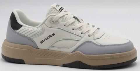 C3896-16 Беж 41-1,42-2,43-2,44-2,45-1 Strobbs П/ботинки Актив.отдых Кроссовки Нат.кожа, Текстиль, ЭВА,ТПР В/О Муж