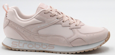 F7745-11 Роз 36-1,37-2,38-2,39-2,40-1 Strobbs П/ботинки Актив.отдых Кроссовки Нат.кожа, Текстиль, ЭВА,Резина В/О жен