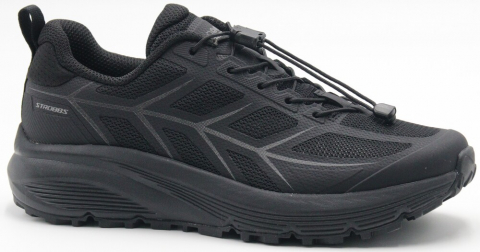 F7746-3 Чёр 36-1,37-2,38-2,39-2,40-1 Strobbs П/ботинки Актив.отдых Кроссовки Текстиль, Текстиль, ЭВА,Резина В/О Муж