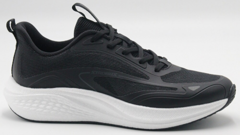 C3908-3 Чёр 41-1,42-2,43-2,44-2,45-1 Strobbs П/ботинки Актив.отдых Кроссовки Текстиль, Текстиль, ЭВА,Резина В/О Муж