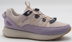 F7749-9 белый/фиолетовый 36-1,37-2,38-2,39-2,40-1 Strobbs П/ботинки Актив.отдых Кроссовки Иск.мат, Текстиль, ЭВА,Резина В/О жен