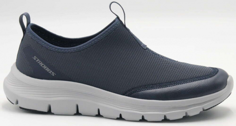 C3913-2 Син 41-1,42-2,43-2,44-2,45-1 Strobbs П/ботинки Актив.отдых Слипоны Текстиль, Текстиль, ЭВА,Резина Лето Муж