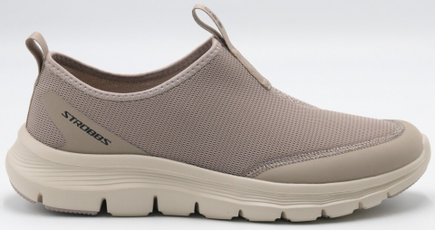 C3913-25 Беж 41-1,42-2,43-2,44-2,45-1 Strobbs П/ботинки Актив.отдых Слипоны Текстиль, Текстиль, ЭВА,Резина Лето Муж