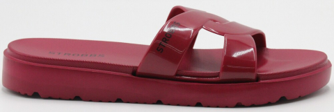 F7751-11 Крас 36-1,37-2,38-2,39-2,40-1 Strobbs Туфли Пляж Шлепанцы/Пантолеты ПВХ, Без подклада, ЭВА Лето жен