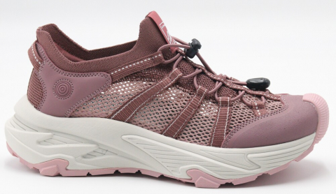 F7758-20 Пудровый 36-1,37-2,38-2,39-2,40-1 Strobbs П/ботинки Актив.отдых Кроссовки Текстиль, Текстиль, ЭВА,Резина Лето жен