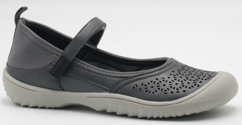 F7766-1 Сер 36-1,37-2,38-2,39-2,40-1 Strobbs Туфли Повсед Mary Jane Иск.мат, Текстиль, ТПР Лето жен