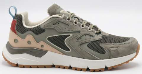 C3927-19 хаки 41-1,42-2,43-2,44-2,45-1 Strobbs П/ботинки Актив.отдых Кроссовки Нат.кожа, Текстиль, ЭВА,Резина В/О Муж