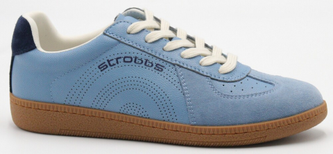 F7782-5 Гол 36-1,37-2,38-2,39-2,40-1 Strobbs П/ботинки Актив.отдых Кроссовки Нат.кожа, Текстиль, Резина В/О жен