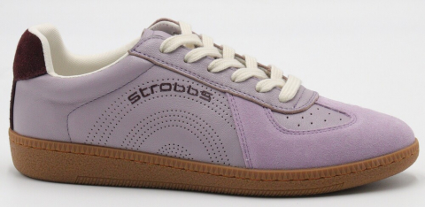 F7782-20 Сир 36-1,37-2,38-2,39-2,40-1 Strobbs П/ботинки Актив.отдых Кроссовки Нат.кожа, Текстиль, Резина В/О жен