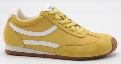 F7785-8 горчичный 36-1,37-2,38-2,39-2,40-1 Strobbs П/ботинки Актив.отдых Кроссовки Нат.кожа, Текстиль, Резина В/О жен