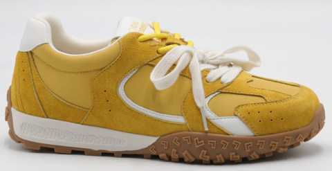 F7792-8 горчичный 36-1,37-2,38-2,39-2,40-1 Strobbs П/ботинки Актив.отдых Кроссовки Нат.кожа, Без подклада, Резина Лето жен