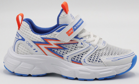 N1806-6 Бел 31-1,32-1,33-2,34-2,35-2 Strobbs П/ботинки Актив.отдых Кроссовки Иск.мат, Текстиль, ЭВА,ТПР Лето Муж