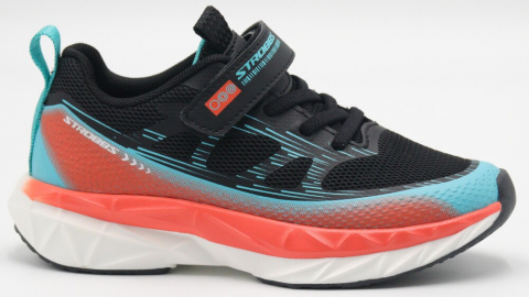 N1808-3 Чёр 31-1,32-1,33-2,34-2,35-2 Strobbs П/ботинки Актив.отдых Кроссовки Иск.мат, Текстиль, ЭВА,ТПР В/О Муж