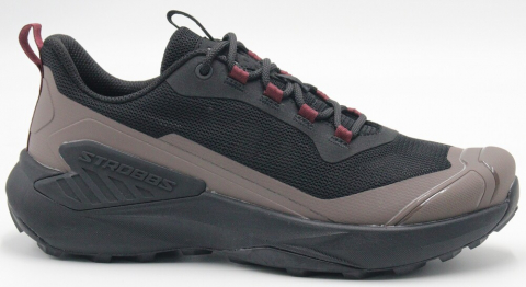 C3914-12 Коричневый/Чёрный 41-1,42-2,43-2,44-2,45-1 Strobbs П/ботинки Актив.отдых Кроссовки Текстиль, Текстиль, ЭВА,Резина,ТПУ вставка В/О Муж