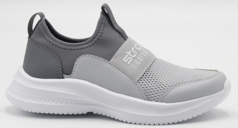 N1803-4 Сер 31-1,32-1,33-2,34-2,35-2 Strobbs П/ботинки Актив.отдых Слипоны Текстиль, Текстиль, ЭВА Лето Муж