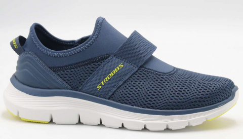 C3919-2 Син 41-1,42-2,43-2,44-2,45-1 Strobbs П/ботинки Актив.отдых Слипоны Текстиль, Текстиль, ЭВА,Резина Лето Муж