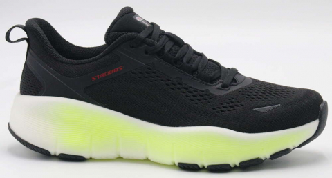 C3924-3 Чёр 41-1,42-2,43-2,44-2,45-1 Strobbs П/ботинки Актив.отдых Кроссовки Текстиль, Текстиль, ЭВА,Резина В/О Муж