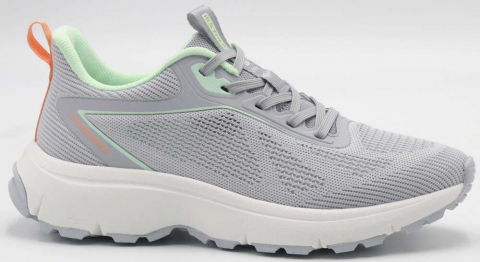 F7774-4 светло-серый 36-1,37-2,38-2,39-2,40-1 Strobbs П/ботинки Актив.отдых Кроссовки Текстиль, Текстиль, ЭВА,Резина В/О жен