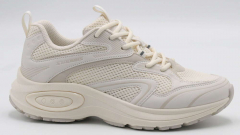 F7777-9 Светло-бежевый 36-1,37-2,38-2,39-2,40-1 Strobbs П/ботинки Актив.отдых Кроссовки Иск.мат, Текстиль, ЭВА,Резина В/О жен