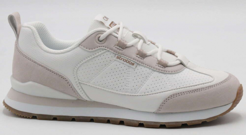 F7779-6 Бел 36-1,37-2,38-2,39-2,40-1 Strobbs П/ботинки Актив.отдых Кроссовки Иск.мат, Текстиль, ЭВА,Резина,ТПУ вставка В/О жен