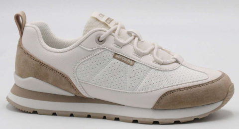 F7779-16 Беж 36-1,37-2,38-2,39-2,40-1 Strobbs П/ботинки Актив.отдых Кроссовки Иск.мат, Текстиль, ЭВА,Резина,ТПУ вставка В/О жен