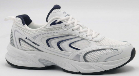 F7781-6 Бел 36-1,37-2,38-2,39-2,40-1 Strobbs П/ботинки Актив.отдых Кроссовки Иск.мат, Текстиль, ЭВА,Резина,ТПУ вставка В/О Муж