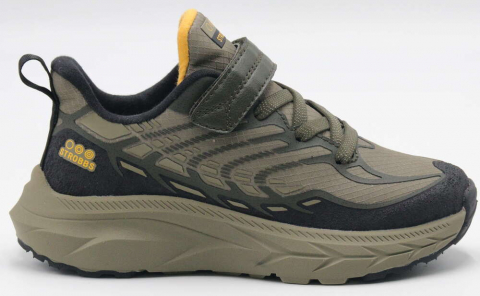 N1794-19 хаки 31-1,32-1,33-2,34-2,35-2 Strobbs П/ботинки Актив.отдых Кроссовки Текстиль, Текстиль, ЭВА,ТПР В/О Муж