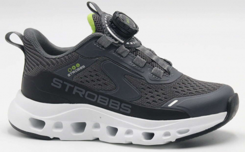 N1795-1 Сер 31-1,32-1,33-2,34-2,35-2 Strobbs П/ботинки Актив.отдых Кроссовки Иск.мат, Текстиль, ЭВА,ТПР В/О Муж